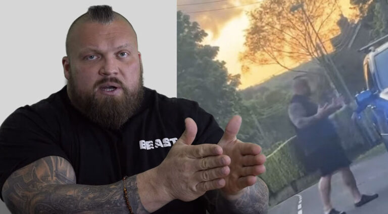 Eddie Hall Responds to Viral Road Rage Video: ‘I Was Protecting My Family’