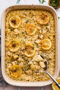 Creamy Lemon Chicken Casserole | The Recipe Critic